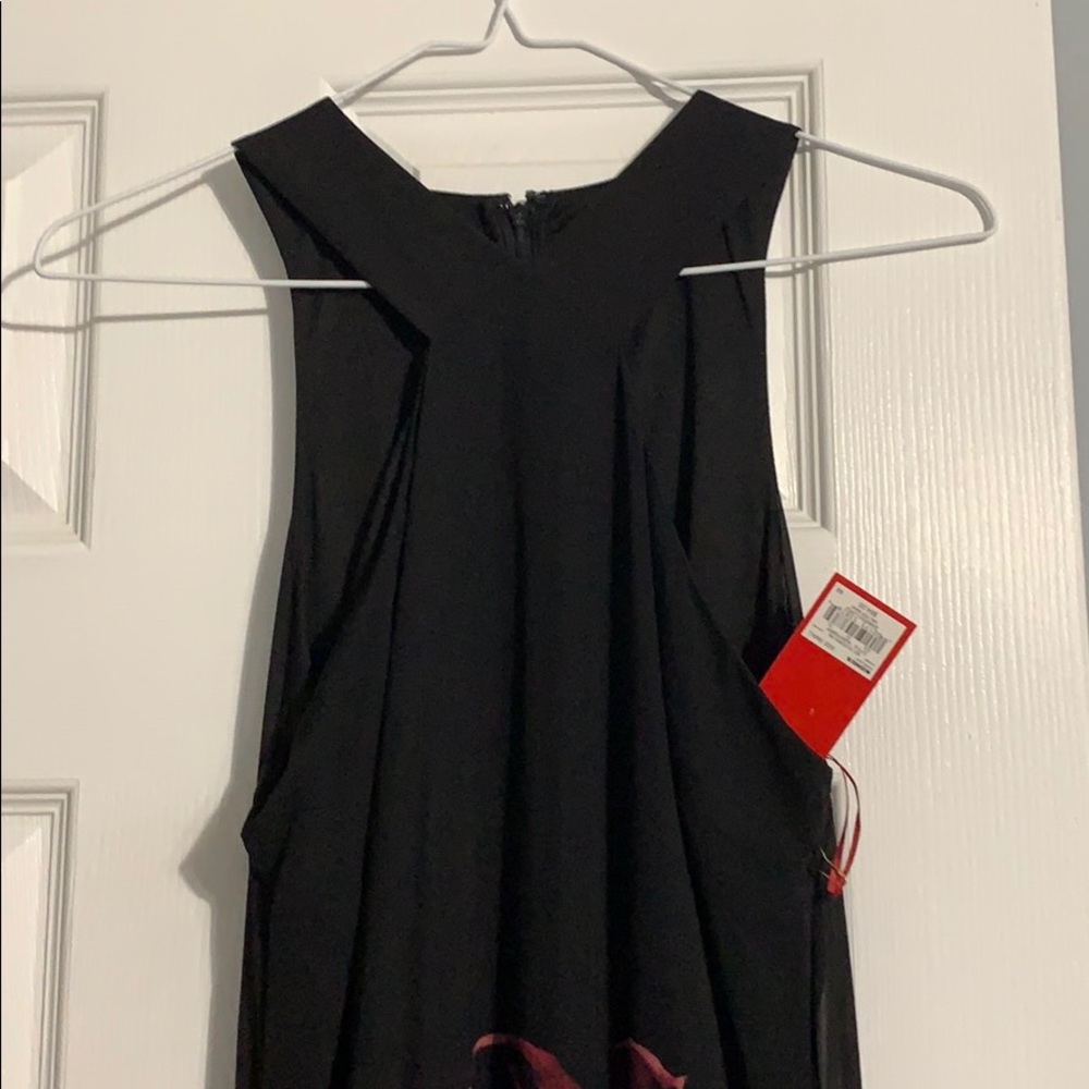 Black flowy dress
